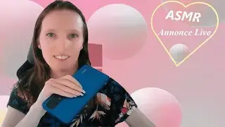 Je fait une annonce de mes lives en ASMR. @SimsetteGirl