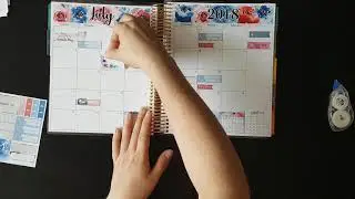 Monthly Plan With Me - July 2018 Feat. MCrystalPrints