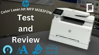 HP Color LaserJet Pro MFP M283 | Test & Review | Onyx Tutorials