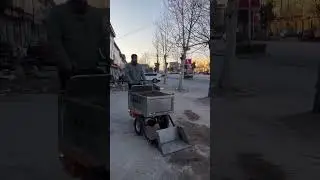 Efficient Construction Sand Loading Using Tricycle Machine