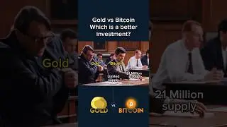 Gold vs Bitcoin: where invest money?💰 #gold #bitcoin #bitcoinetf #trading