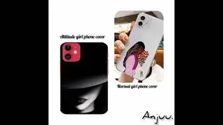 attitude girl 😈 Vs normal girl 🤗
