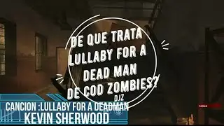 DE QUE TRATA LULLABY FOR A DEADMAN?