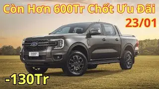 ✅Gi&aacute; Xe Khuyến Mại Ford Ranger Cuối Th&aacute;ng 1. C&ograve;n Hơn 600Tr Chốt Ưu Đ&atilde;i, Lăn b&aacute;nh Mới | Xegiatot24h