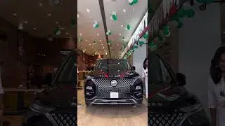 Car delivery-Mg Hector Plus 2023 #ytshorts #black #mghector #car