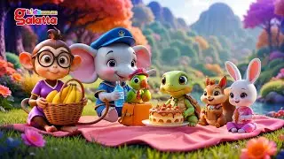 Animals Picnic - Sharing Is Caring | English Moral Story for Children's |  Galatta Kids English