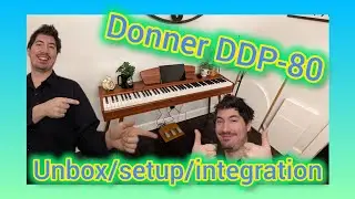 Unboxing Harmony: Donner DDP-80 electric piano and Flowkey App Integration Exploration!