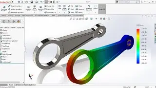 SolidWorks Simulation Tutorial for beginners
