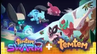 ПОКЕМОНЫ ЕТО ВЫ? ЛОЫИМ ПИКАЧУ!!!! /temtem swarm/