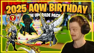 AQW 2025 Birthday Party and New Upgrade Pack! AQWorlds AQW