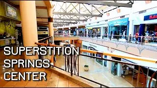 Прогулка по торговому центру Superstition Springs в Месе, Аризона