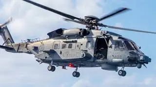 CH 148 Cyclone Helicopter- Lifting a Person
