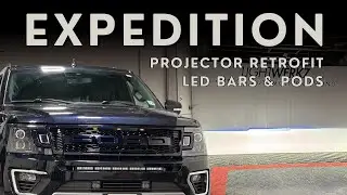 Ford Expedition — модернизация проектора + сценические модули и панели — обзор индивидуального ос...