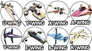 Every SINGLE Rebel Fighter in Star Wars EXPLAINED