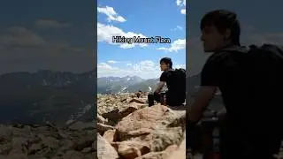 Hiking to the top of Mount Flora #hiking #colorado #13er