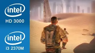 Spec Ops The Line Геймплей Intel i3 2370M + Intel HD Graphics 3000 (Ноутбук)