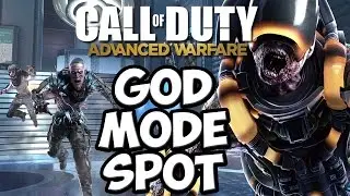 COD AW Exo Zombies - ОШИБКА в секретной комнате режима бога при спуске - (ADVANCED WARFARE)