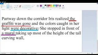 A shorter reaction to one paragraph in 