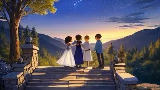 Stardust Adventure: Magical Friends Discover Enchanted Meadows and Celestial Wonders | Kids Story