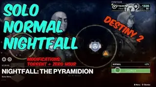Destiny 2 Solo Pyramidion Normal Nightfall [Jan 20th, 2018]