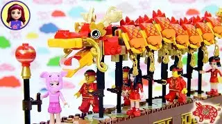 Lego Chinese Dragon Dance Set - Build the Dragon