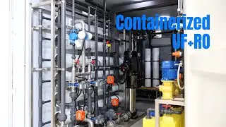 Containerized UF+RO water treatment system - JUFU WATER