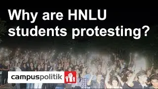 HNLU  students explain why they are protesting