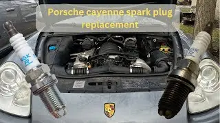 PORSCHE CAYENNE S coil and spark plug replacement w/ torque specs