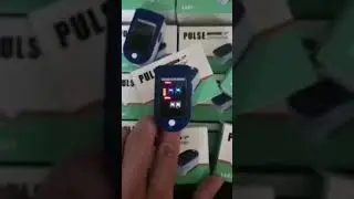 Use Oximeter to check your pulse and oxygen level
