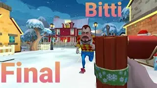 Dark Riddle 2 Story Mode Noel Final Bölümü | Komşu havaya uçtu. Bomba bi final oldu💣💥😂