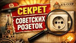 Высокие РОЗЕТКИ СССР: зачем так ставили