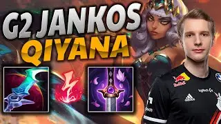 G2 JANKOS QIYANA GAMEPLAY + [LIVE STREAMING] | Patch 11.21 / Season 11 #LeagueofLegends