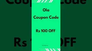 Ola Coupon Code #couponcode #coupon #discountcode #offers