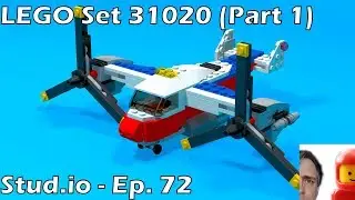 LEGO Creator Set 31020 - Twinblade Adventures, Part 1 [2014] (Stud.io - Ep. 72)