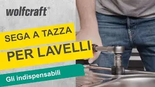 Come forare il lavello della cucina per installare il rubinetto |wolfcraft