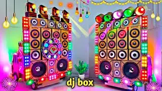 Mini Dj Setup Loading At-home by cardboarddj truck making | dj setup | dj wala, dj walacartoon