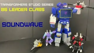 [Transformers Stop Motion] Transformers: Studio Series: 86 Leader Class SoundWave
