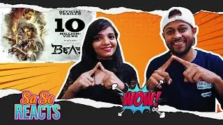 Beast Trailer REACTION | Thalapathy Vijay, Pooja Hegde | Nelson | Anirudh | MUMBAI TAMIL COUPLE