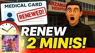 How to Renew Medical Card in Grand Mobile RP in Just 2 Minutes! | Quick & Easy Guide
