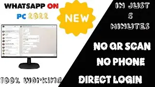 How to Use Whatsapp Web on Your PC Without QR Code Scan