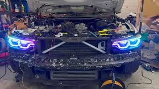 BMW BlueGhozt Custom Adaptive Headlights F32 4 Series