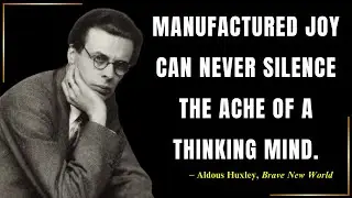 The Price of Unity: Collective Joy or Personal Freedom? | Brave New World by Aldous Huxley