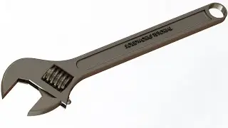 SolidWorks Tutorial #191: Adjustable spanner ( wrench 1 )