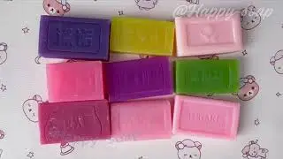 ASMR Soap Cutting|Dry Soap Cutting ASMR|Satisfying Sound ASMR|No Talking|Crispy Lovely Vintage Soaps