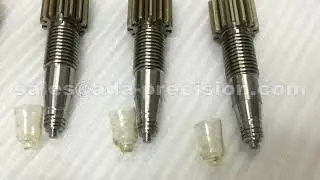 Custom precision mold components, thread mold core inserts, mold cores maker in China ADA PRECISION