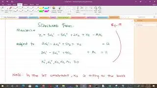 Unrestricted Variables in a Linear Programming Model (Lesson 8)