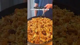 Макрополезный, высокобелковый жареный рис с курицей #шорты