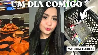 COMPRANDO O MATERIAL ESCOLAR DA BIBI | vlog um dia comigo :)