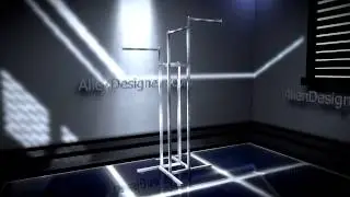 Garment Racks Four Straight Arms