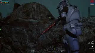 Galactic Contention Trying to hold Vector Line